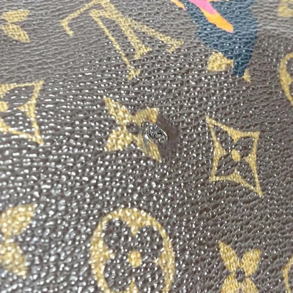 LOUIS VUITTON Brown Monogram Canvas Speedy 30 Boston Bag
